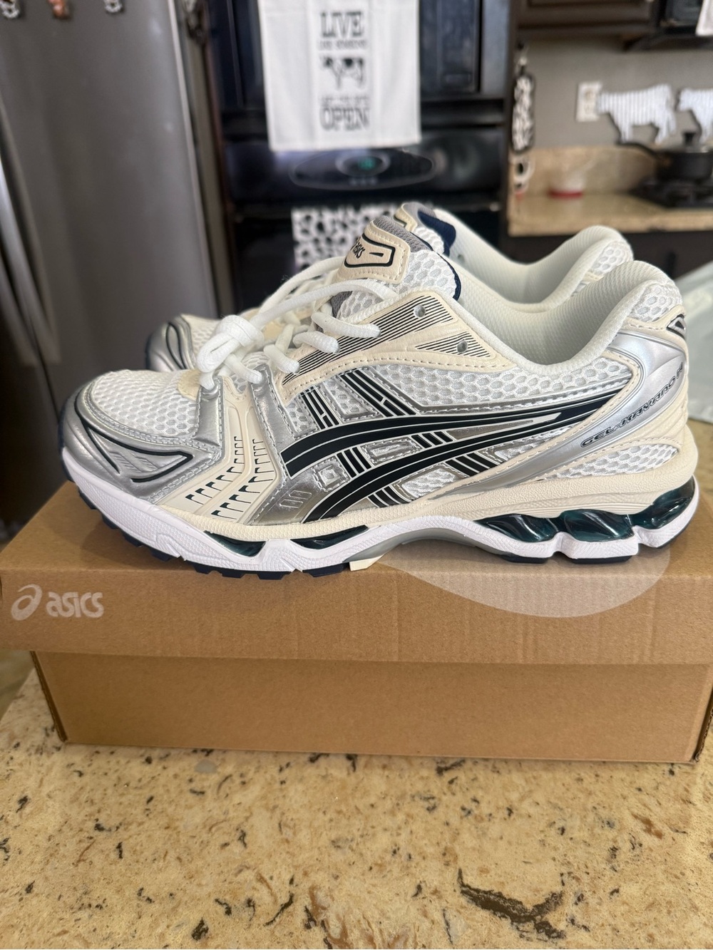 ASICS Gel Kayano 14 White Midnight